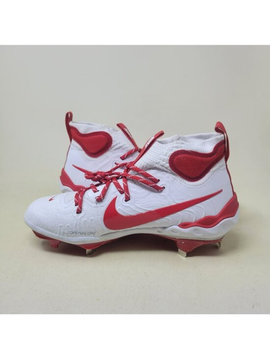 Nike Alpha Huarache NXT “White Red” Baseball Cleats Men\'s 8.5 DJ6517-108 main image 7